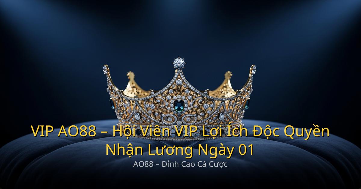 VIP AO88 – Hội Viên VIP Là Gì? Lợi Ích Độc Quyền Nhận Lương Ngày 01