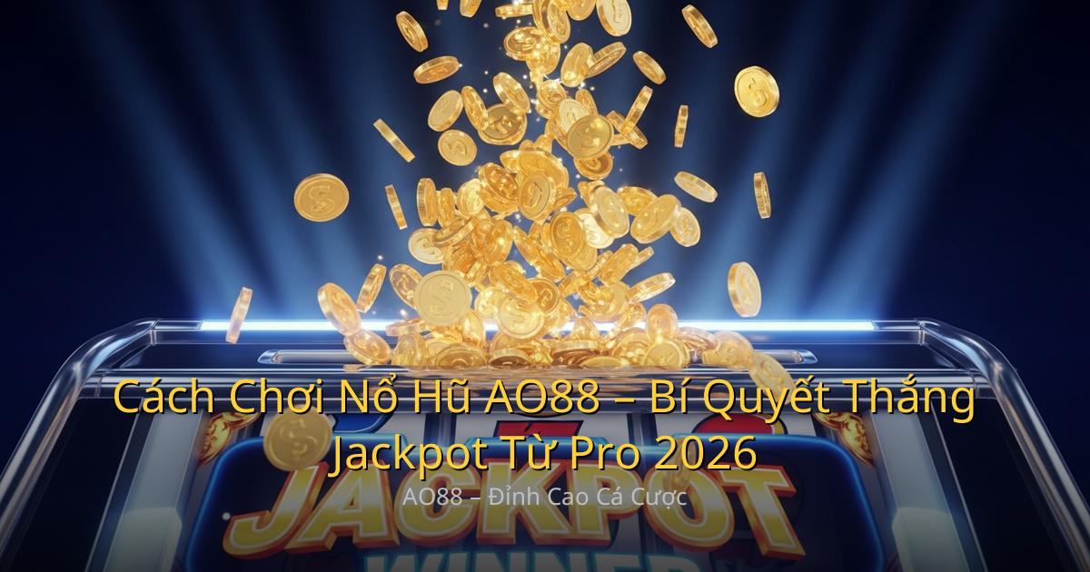Cách Chơi Nổ Hũ AO88 – Bí Quyết Thắng Jackpot Từ Pro 2026