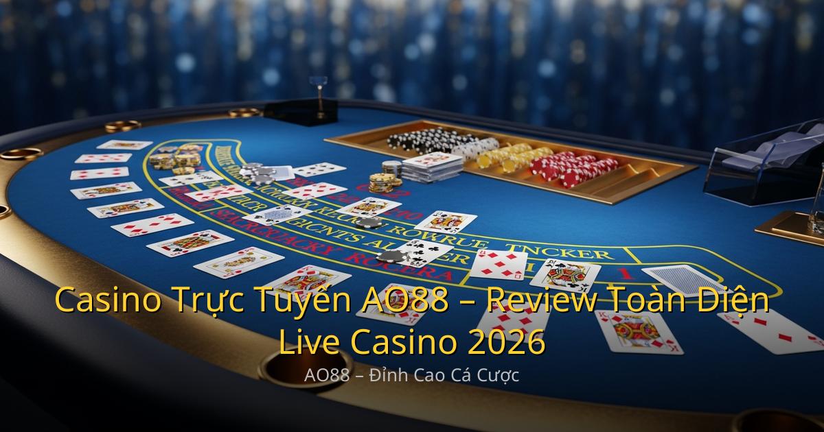 Casino Trực Tuyến AO88 – Review Toàn Diện Live Casino 2026