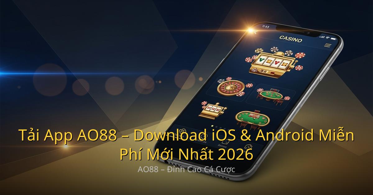 Tải App AO88 – Download iOS & Android Miễn Phí Mới Nhất 2026