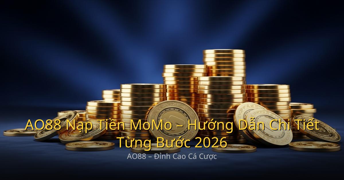 AO88 Nạp Tiền MoMo – Hướng Dẫn Chi Tiết Từng Bước, Tức Thì 2026